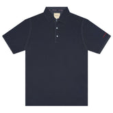 Tramarossa Blue Cotton Polo Shirt